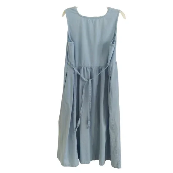 April Cornell Aline Sleeveless Maxi Dress Size Large Like New Cottagecore Boho - Picture 7 of 11